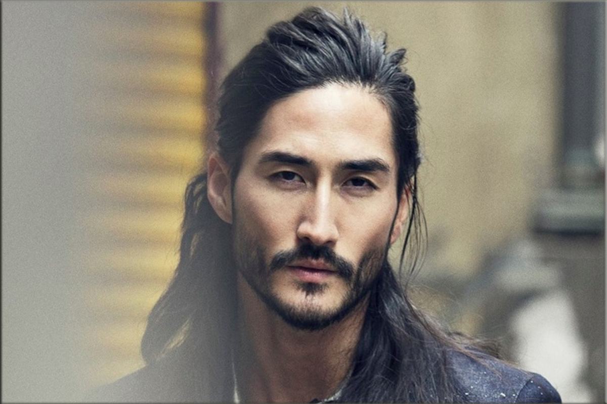 Male Models With Long Hair 1 